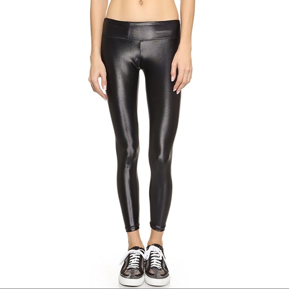 KORAL Pants - Koral Activewear Shiny Metallic Active Legging